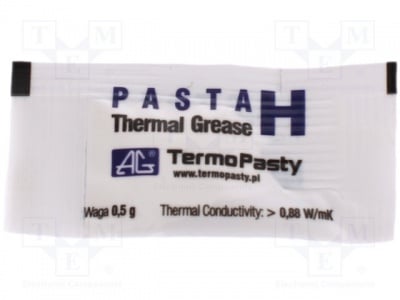 Паста термопроводяща PASTA-SILH-05 Термопроводяща паста; бял; на силиконова основа; 0,5g